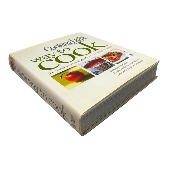 Recipes Book Cooking Light Way to Cook Cookbook Hardback Cover Recipes Book - Picture 2 of 3